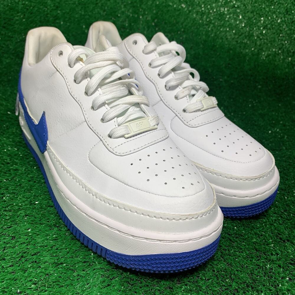 Nike Womens Air Force 1 Jester 'Game Royal' AO1220-104 Size 8.5 No Insoles